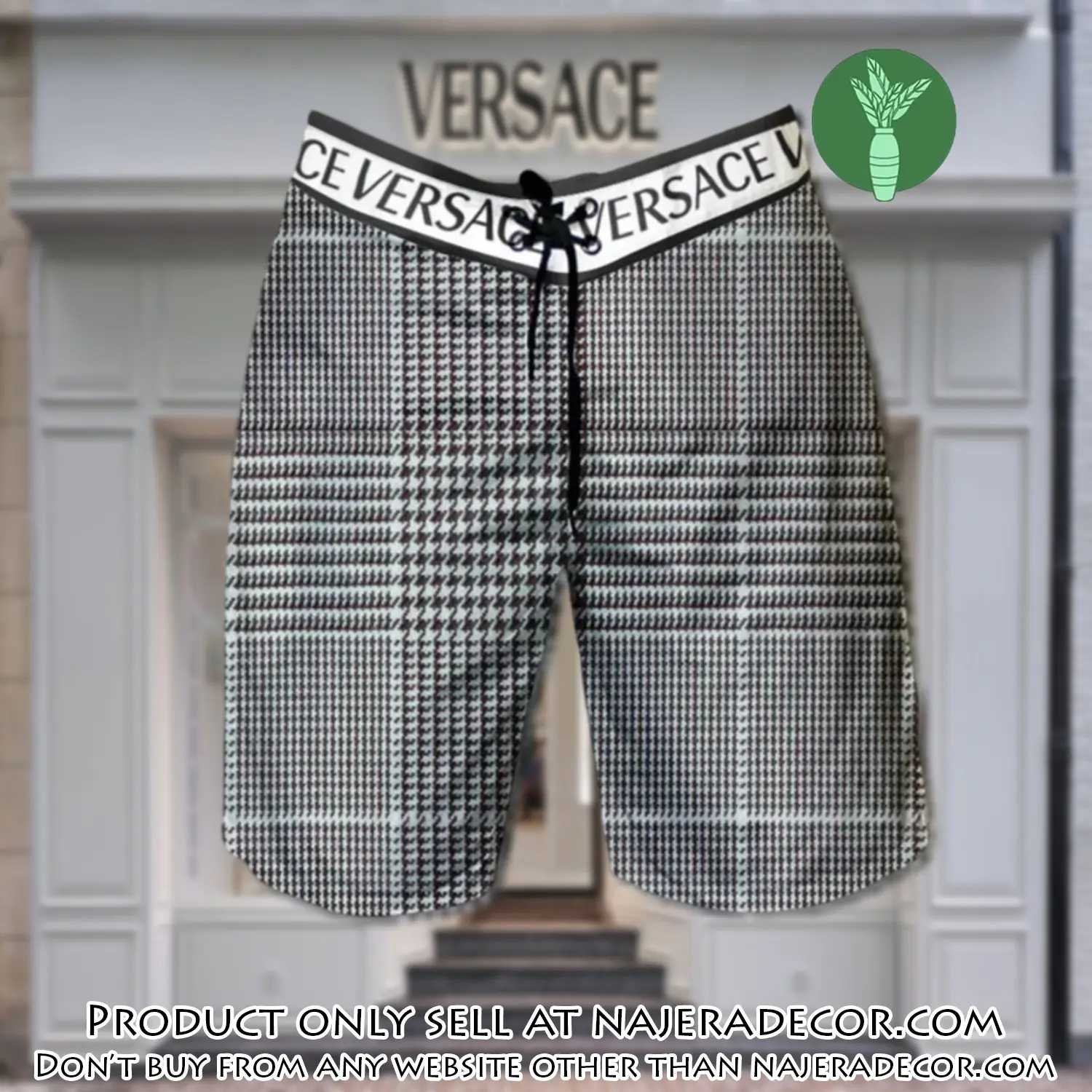 Versace medusa luxury brand premium fashion shorts for men njr2808940